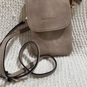 Taupe Crossbody Bag